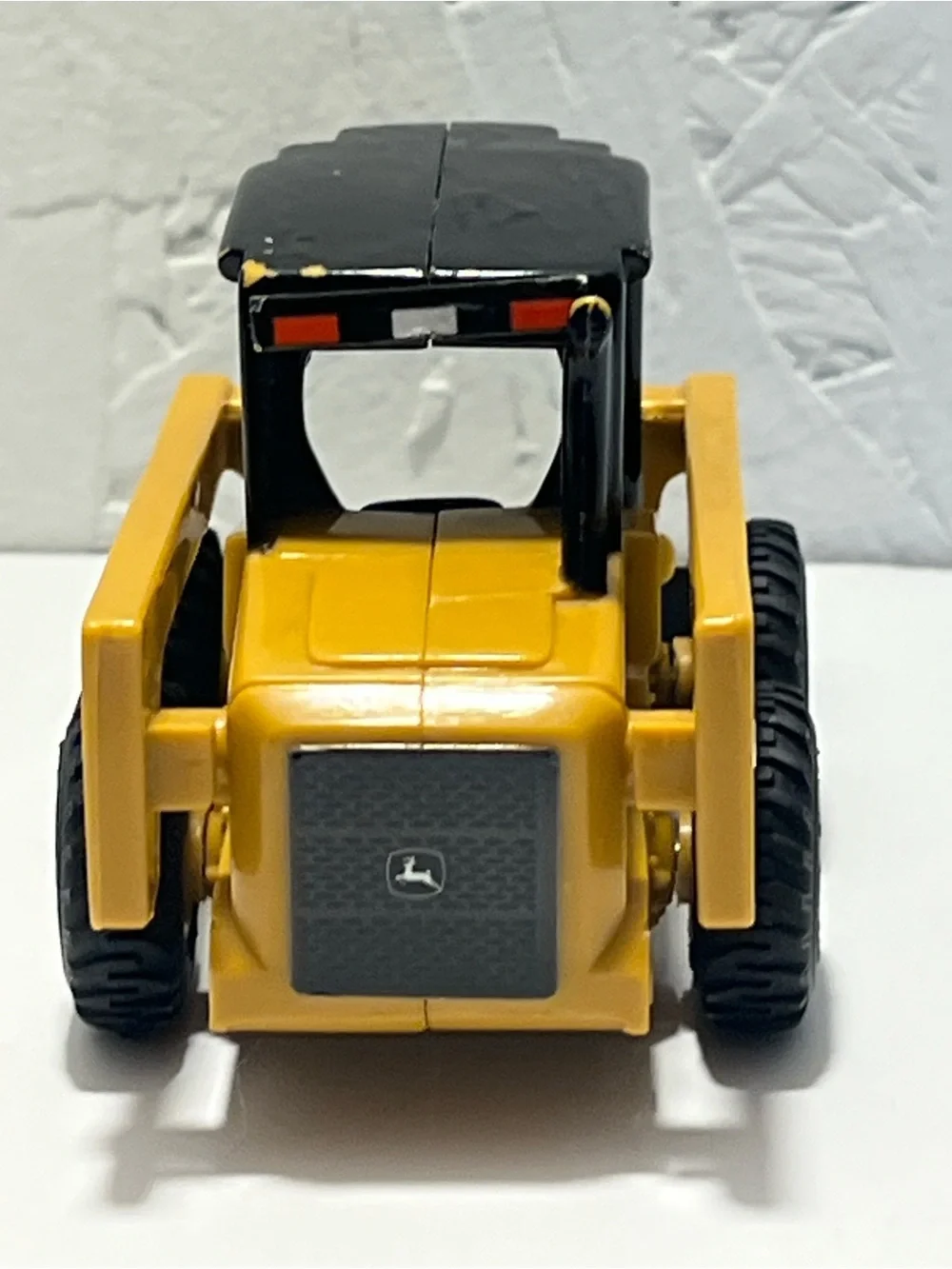 John Deere Yellow & Black Skid Steer Vehicle DieCast Toy